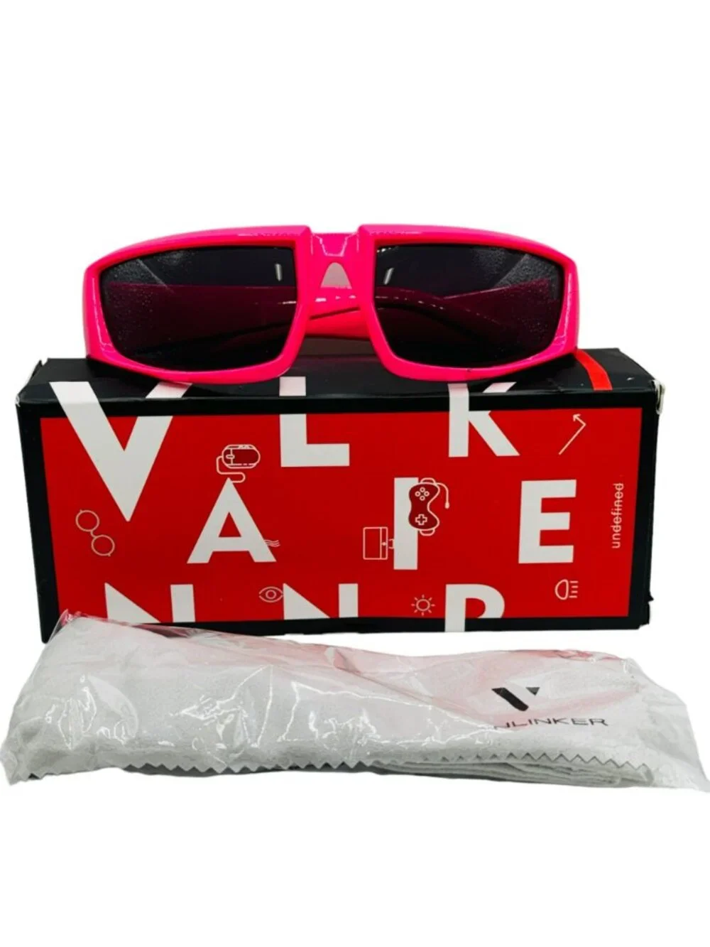 Undefined - Pink Glasses for eye protection during Game play